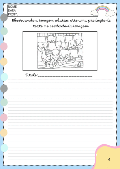 PRODUÇÃO DE TEXTO BOBBIE GOODS- ENSINO FUNDAMENTAL 1 E 2. - Imagem 4