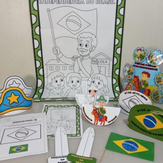 Kit dia da Independência do Brasil