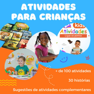Kit Atividades Educativas para Crianças de 4 a 8 anos