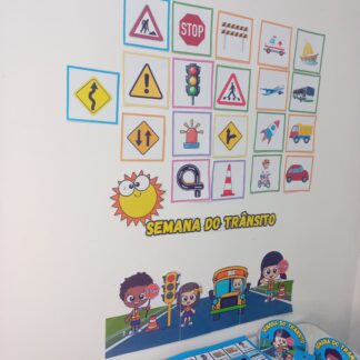 Kit pedagógico trânsito 