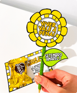 Lembrancinha Setembro Amarelo para Imprimir