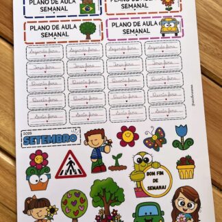 ADESIVOS PARA PLANO DE AULA SETEMBRO/25