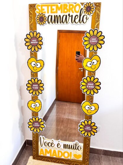 Moldura para Espelho – Setembro Amarelo - Imagem 2