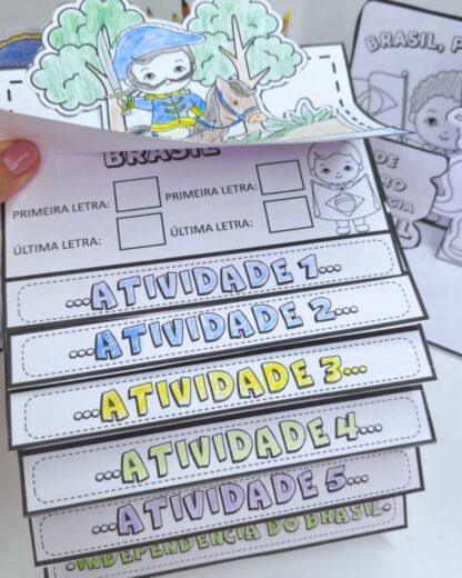 Flipbook e Cenário – Independência do Brasil - Imagem 9