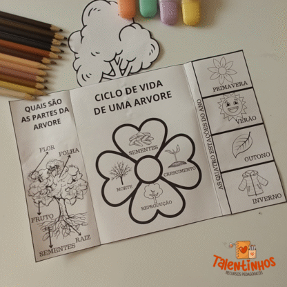 LapBook da Primaveira - Imagem 2