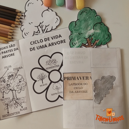LapBook da Primaveira - Imagem 4
