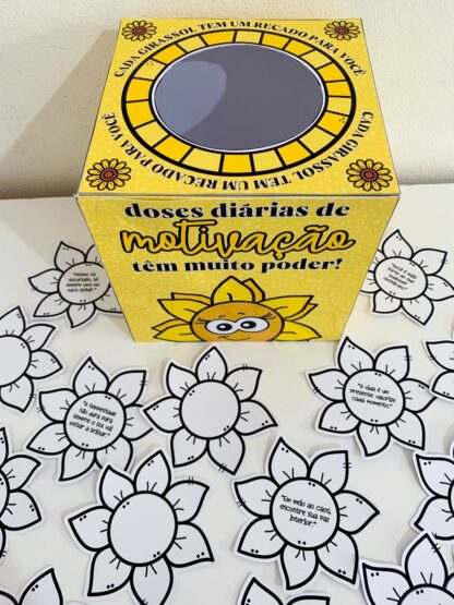 Caixa com Cartões Motivacionais – Setembro Amarelo - Imagem 4