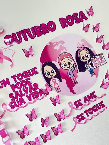 Painel Outubro Rosa: A Beleza do Cuidado e da Prevenção - Imagem 2