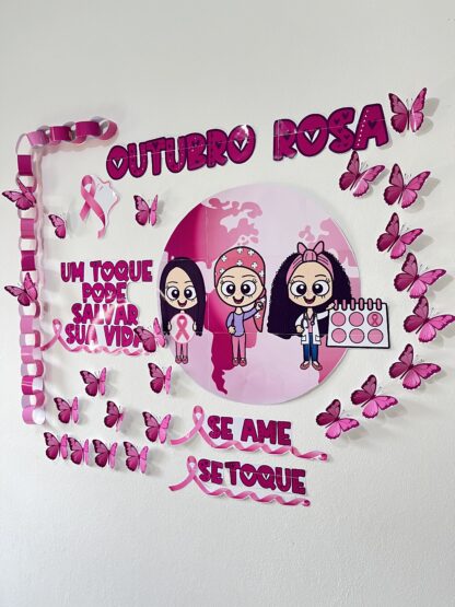 Painel Outubro Rosa: A Beleza do Cuidado e da Prevenção - Imagem 3