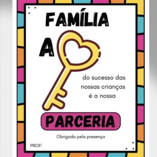 Bilhetinho reunião de pais