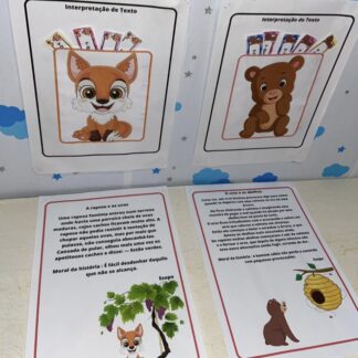 "O Grande Leitor: Interpretação de Texto com Fábulas"