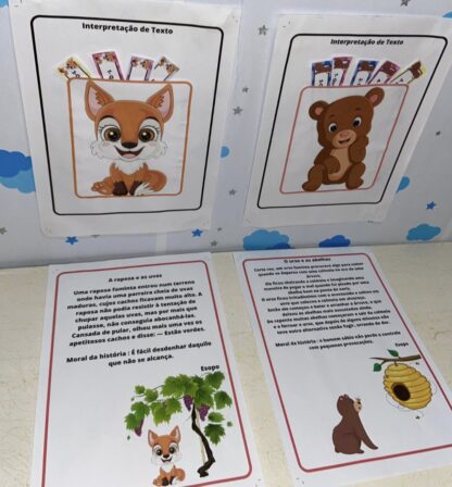 "O Grande Leitor: Interpretação de Texto com Fábulas"
