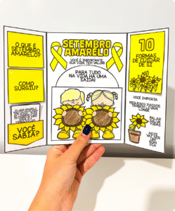 Lapbook Setembro Amarelo para Imprimir