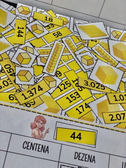 SISTEMA DE NUMERAÇÃO DECIMAL - MATERIAL DOURADO - Imagem 3