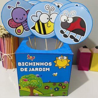 Caixa bichinhos do jardim