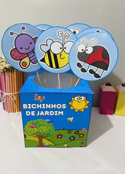 Caixa bichinhos do jardim