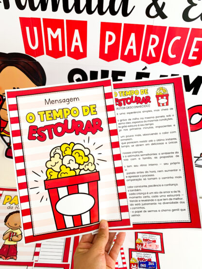 KIT A TEORIA DA PIPOCA - REUNIÃO DE PAIS - Imagem 6