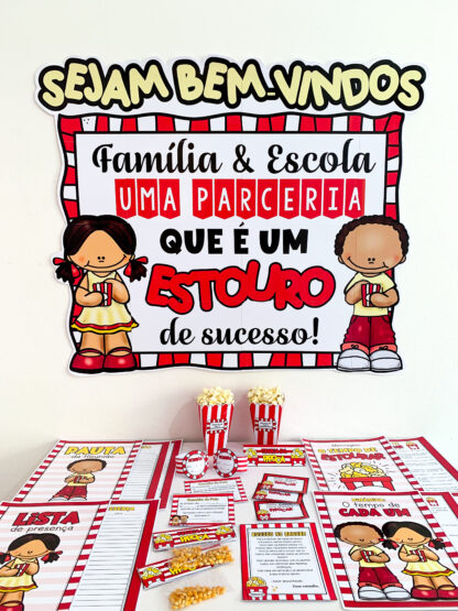 KIT A TEORIA DA PIPOCA - REUNIÃO DE PAIS