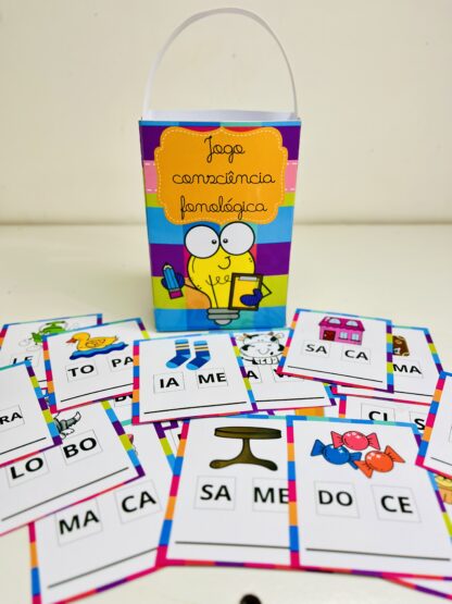Jogo Consciência Fonológica - Sílaba Desembaralhada